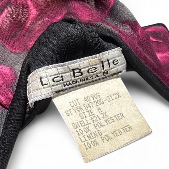 La Belle VTG Y2K Fairy Grunge Floral Romantic Midi Dress Whimsigoth‎ Coquette M - Picture 9 of 14